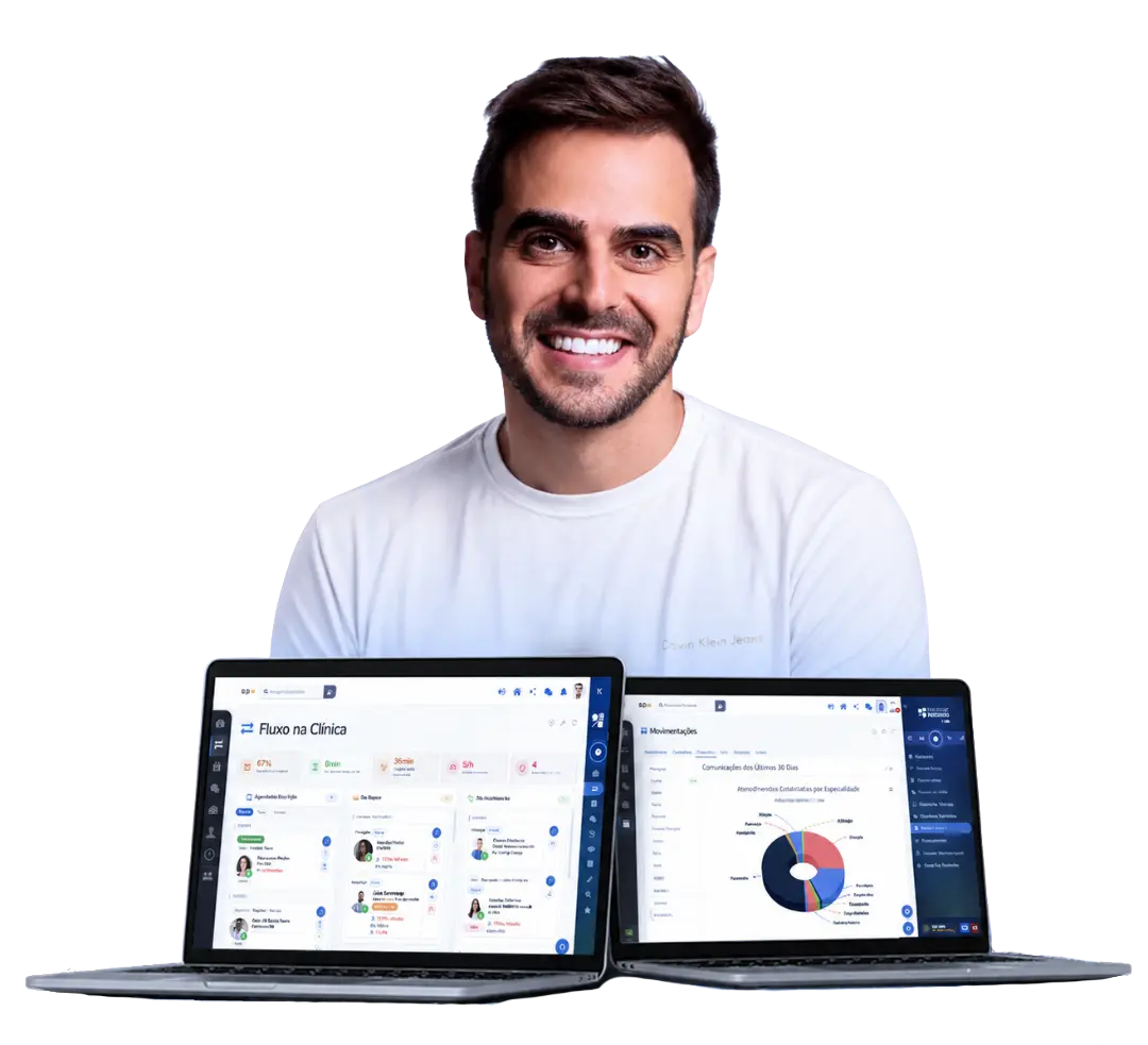 Rennan Masullo com o ControleODONTO